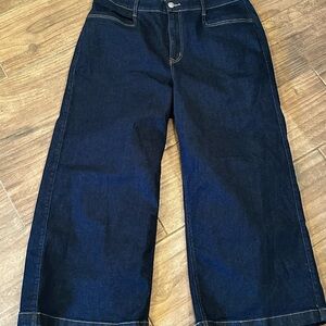 NWT Belle Isle by Torrid Dark Indigo Denim Wide Leg Jeans